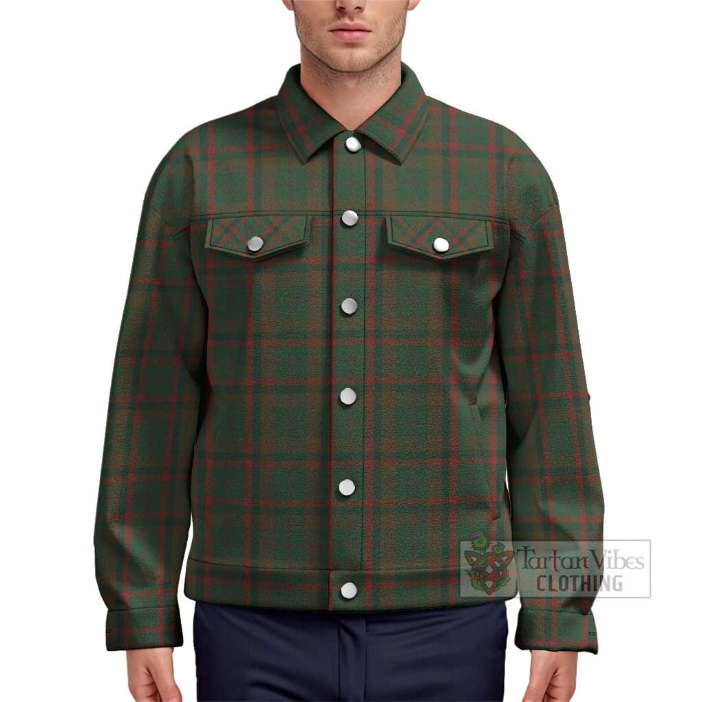 MacNaughton Hunting Tartan Unisex Lapel Cotton Jacket Unisex - Tartan Vibes Clothing