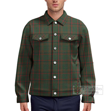 MacNaughton Hunting Tartan Unisex Lapel Cotton Jacket