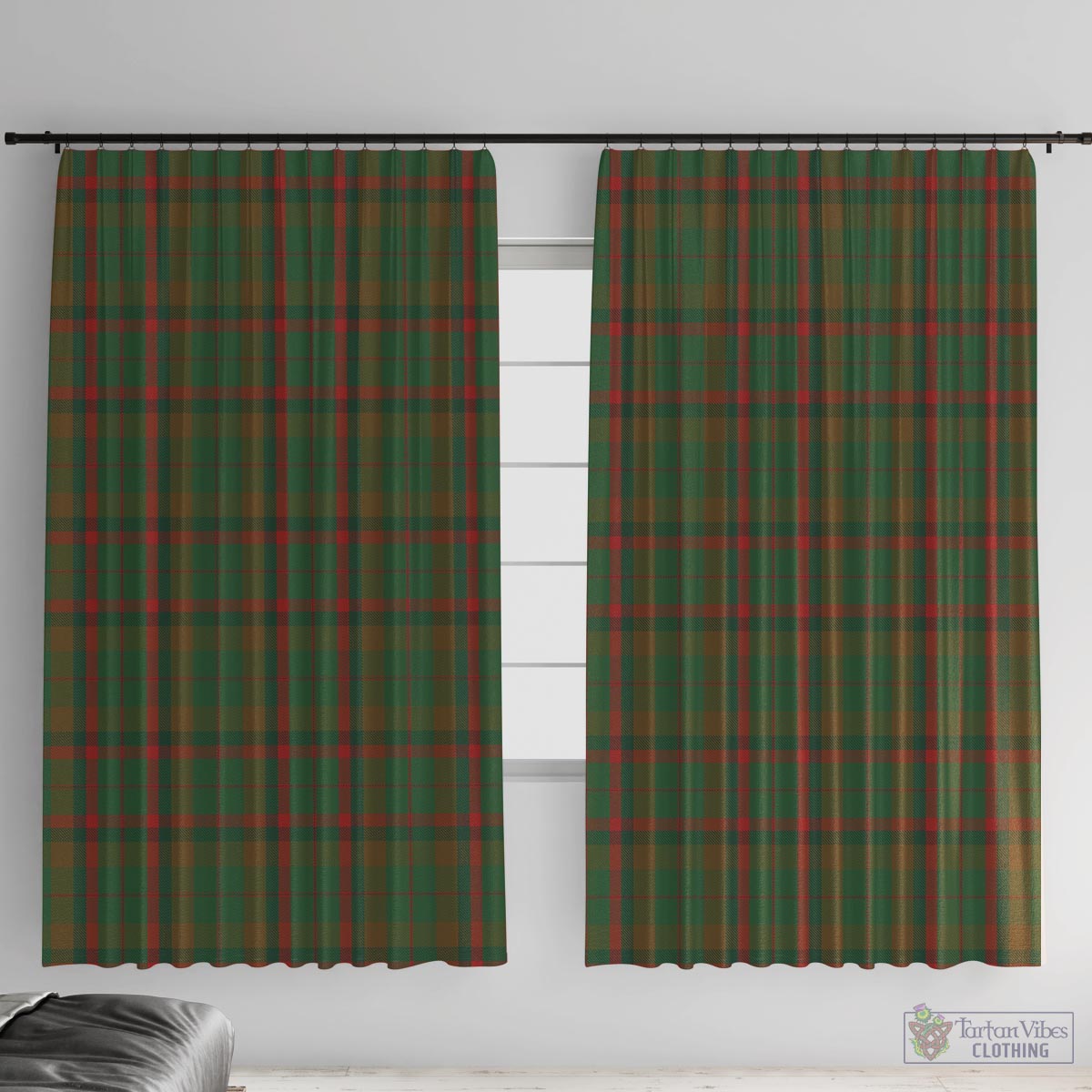 MacNaughton Hunting Tartan Window Curtain