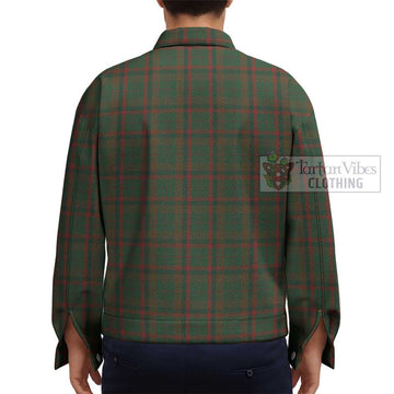 MacNaughton Hunting Tartan Unisex Lapel Cotton Jacket