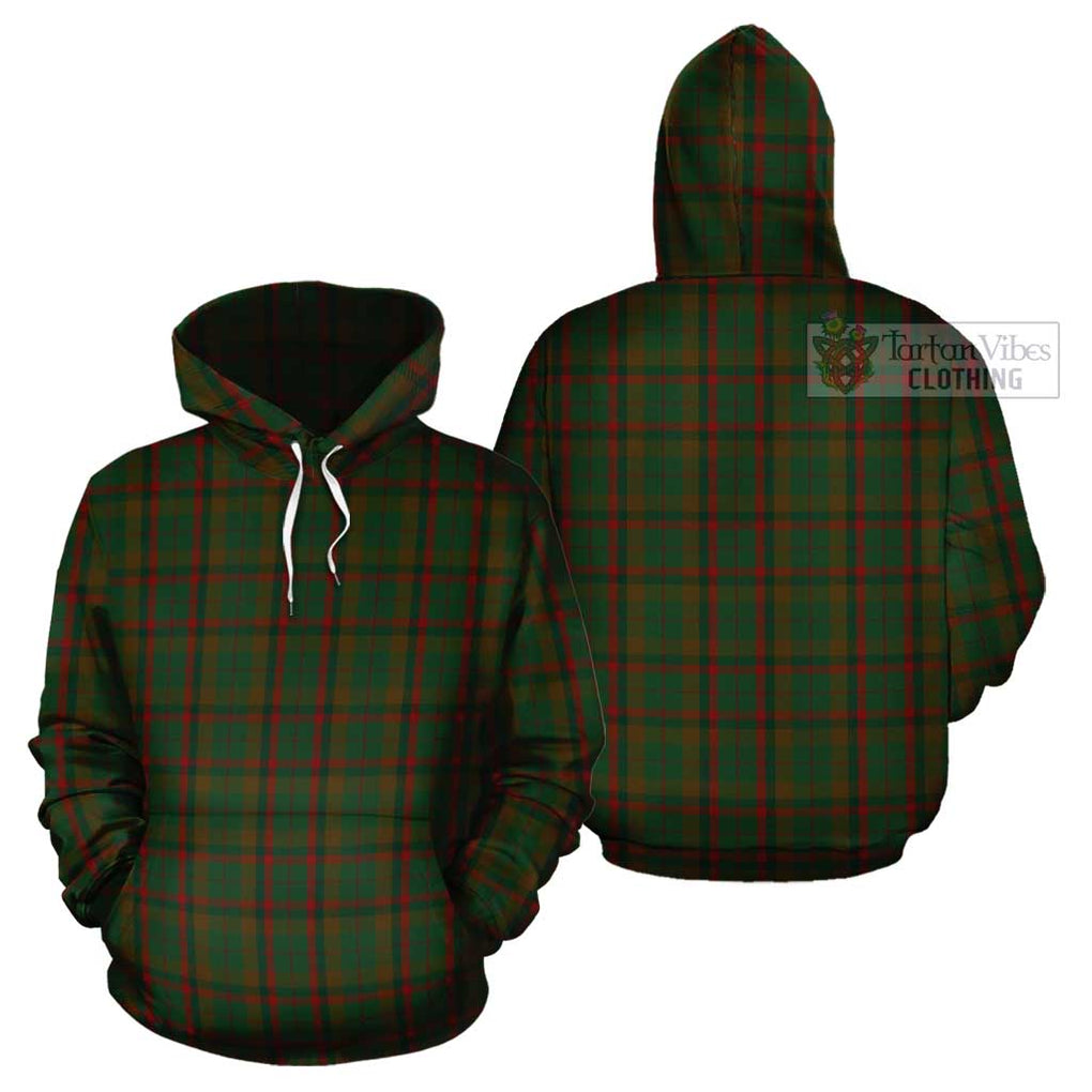 MacNaughton Hunting Tartan Cotton Hoodie Pullover Hoodie - Tartan Vibes Clothing