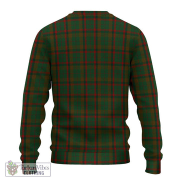 MacNaughton Hunting Tartan Ugly Sweater with Family Crest DNA In Me Style