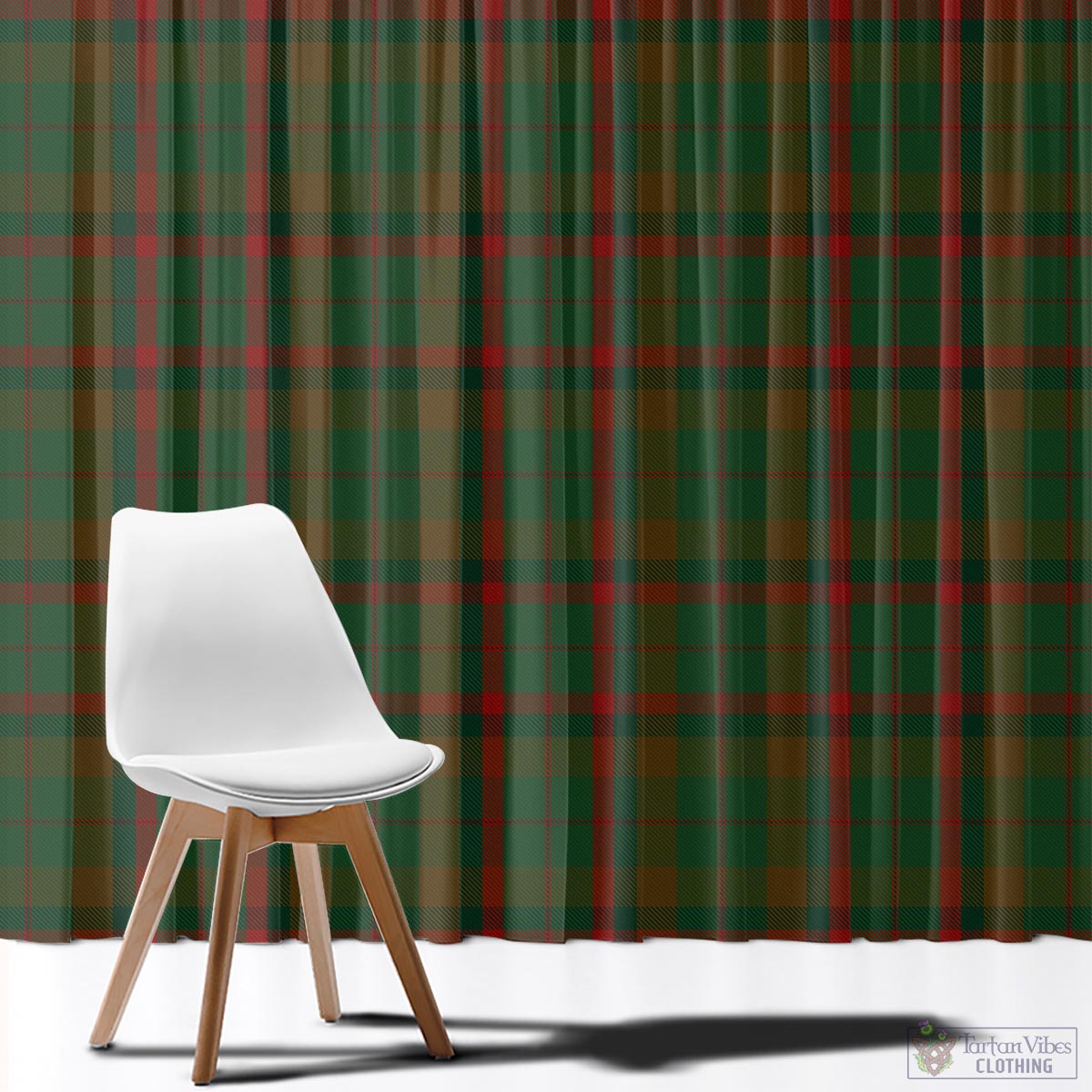 MacNaughton Hunting Tartan Window Curtain