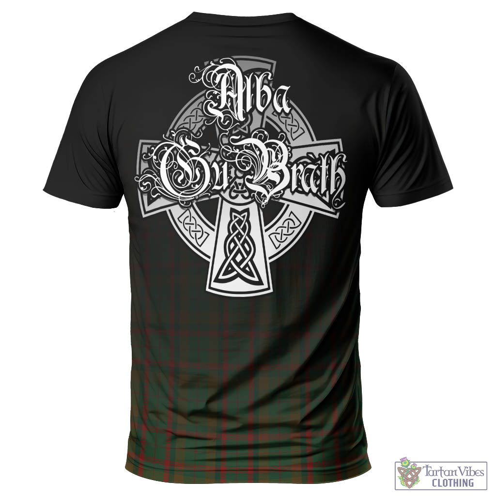 Tartan Vibes Clothing Macnaughton Hunting Tartan T-Shirt Featuring Alba Gu Brath Family Crest Celtic Inspired