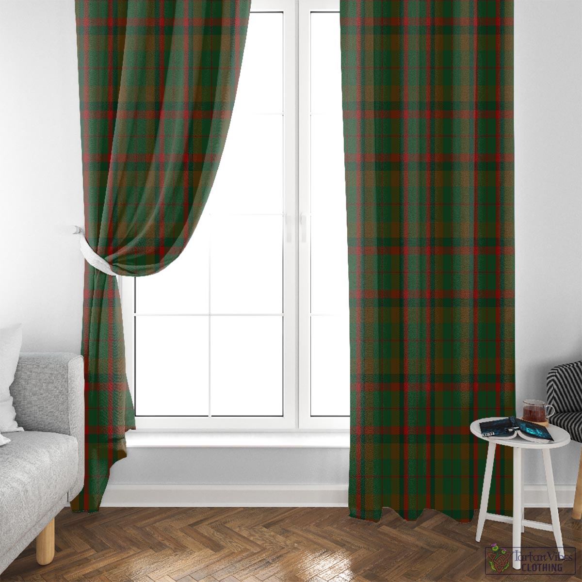 MacNaughton Hunting Tartan Window Curtain