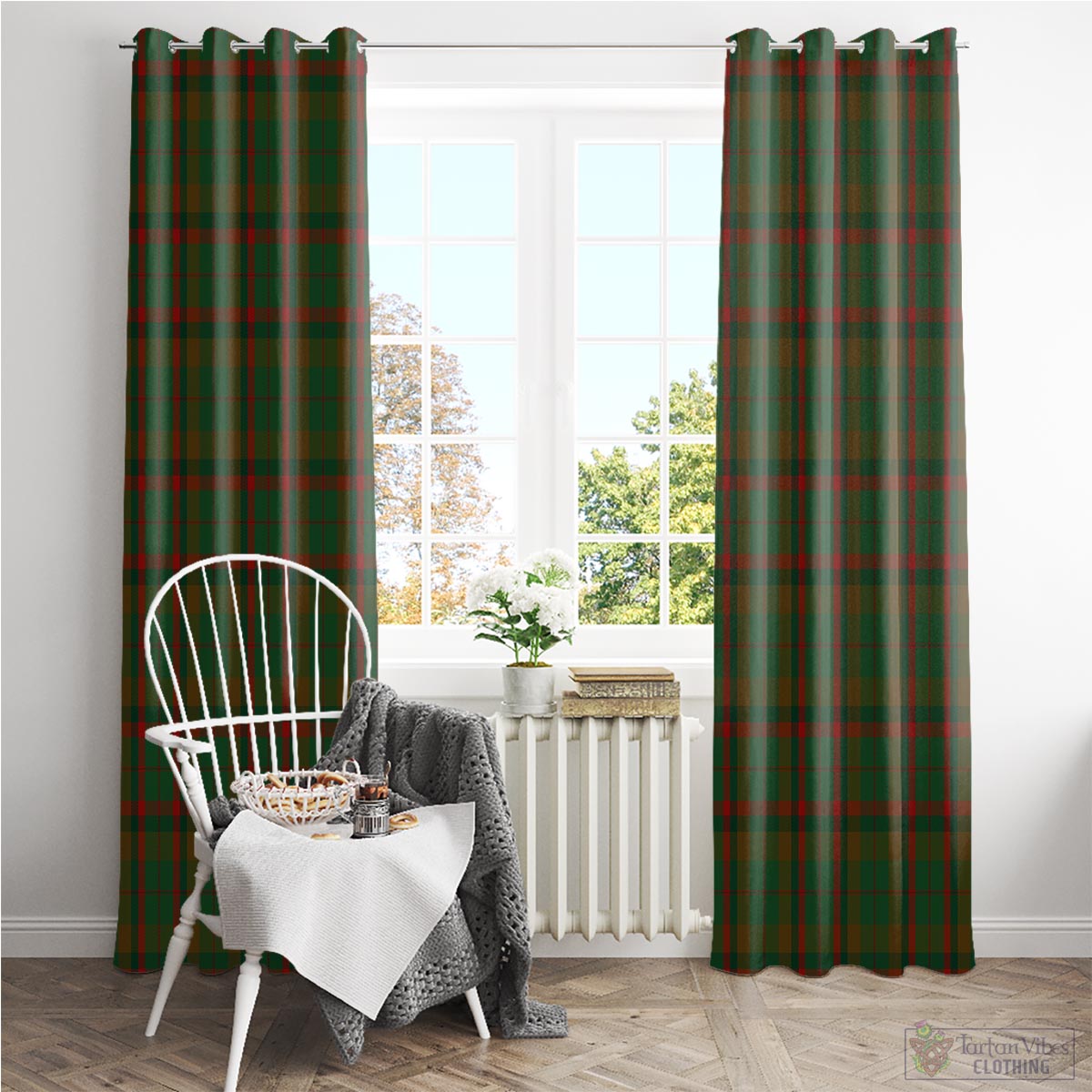 MacNaughton Hunting Tartan Window Curtain