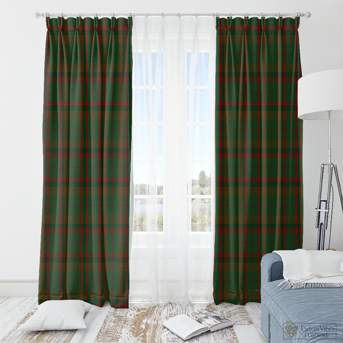 MacNaughton Hunting Tartan Window Curtain