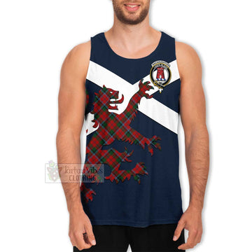 MacNaughton (McNaughton) Tartan Lion Rampant Men's Tank Top  Proudly Display Your Heritage with Alba Gu Brath and Clan Name