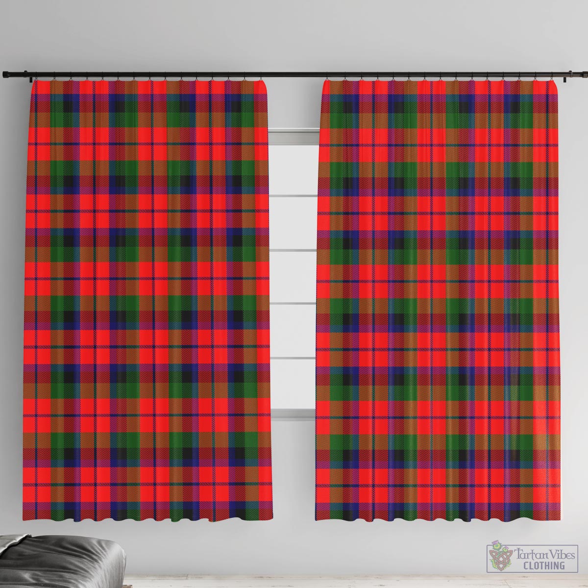 MacNaughton Modern Tartan Window Curtain