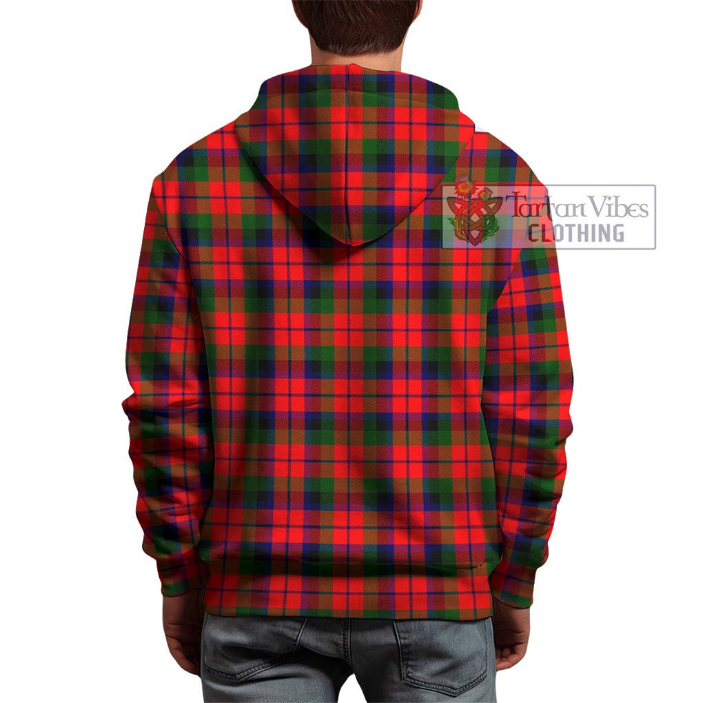 MacNaughton Modern Tartan Hoodie with Family Crest DNA In Me Style - Tartanvibesclothing Shop