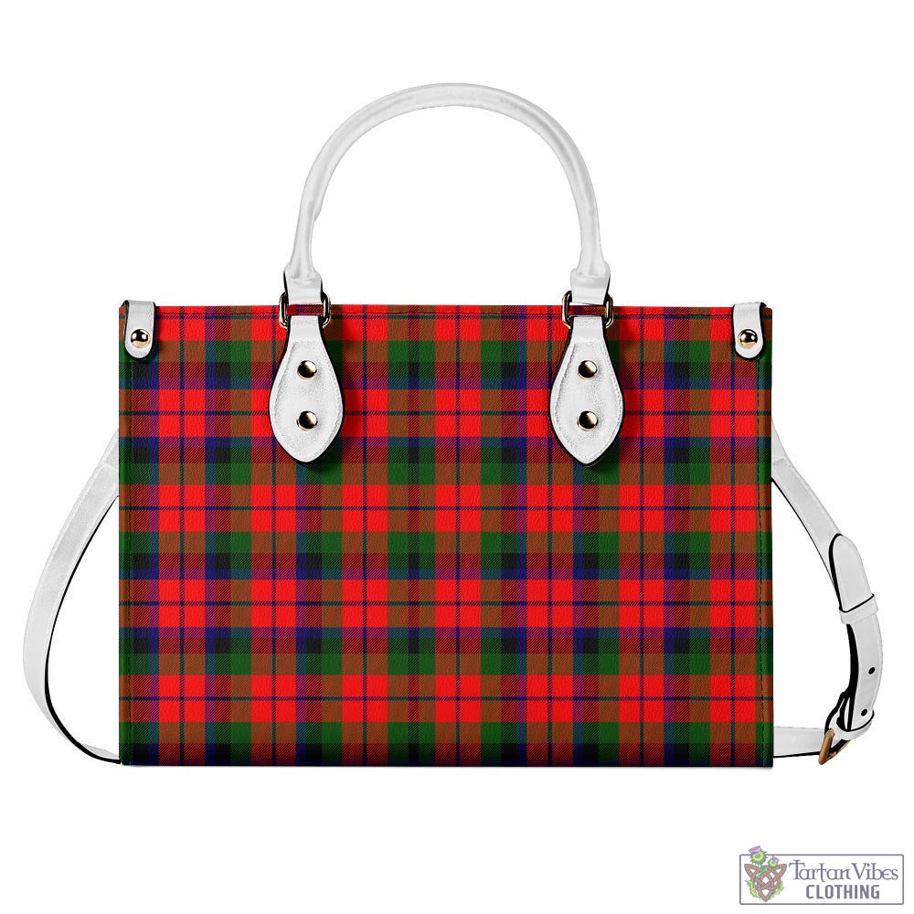 Tartan Vibes Clothing MacNaughton Modern Tartan Luxury Leather Handbags