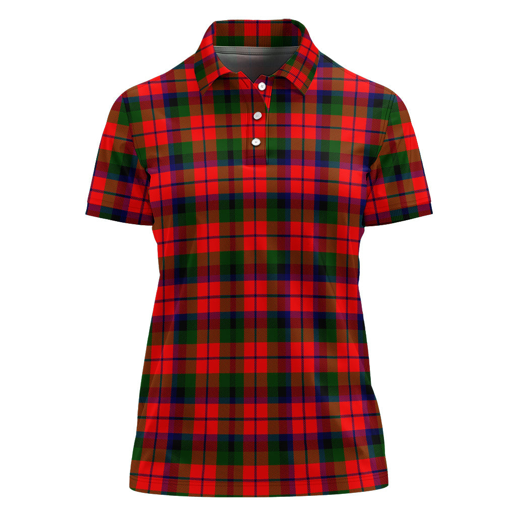 MacNaughton Modern Tartan Polo Shirt For Women - Tartan Vibes Clothing