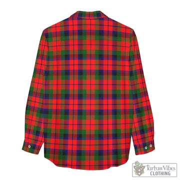 MacNaughton Modern Tartan Women's Casual Shirt with Family Crest