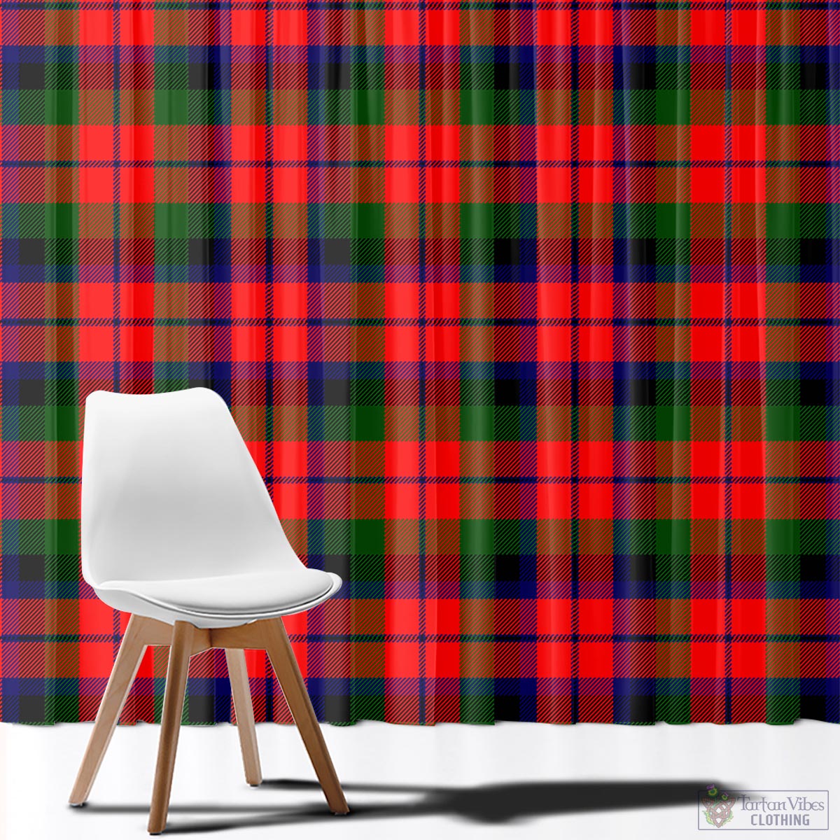 MacNaughton Modern Tartan Window Curtain