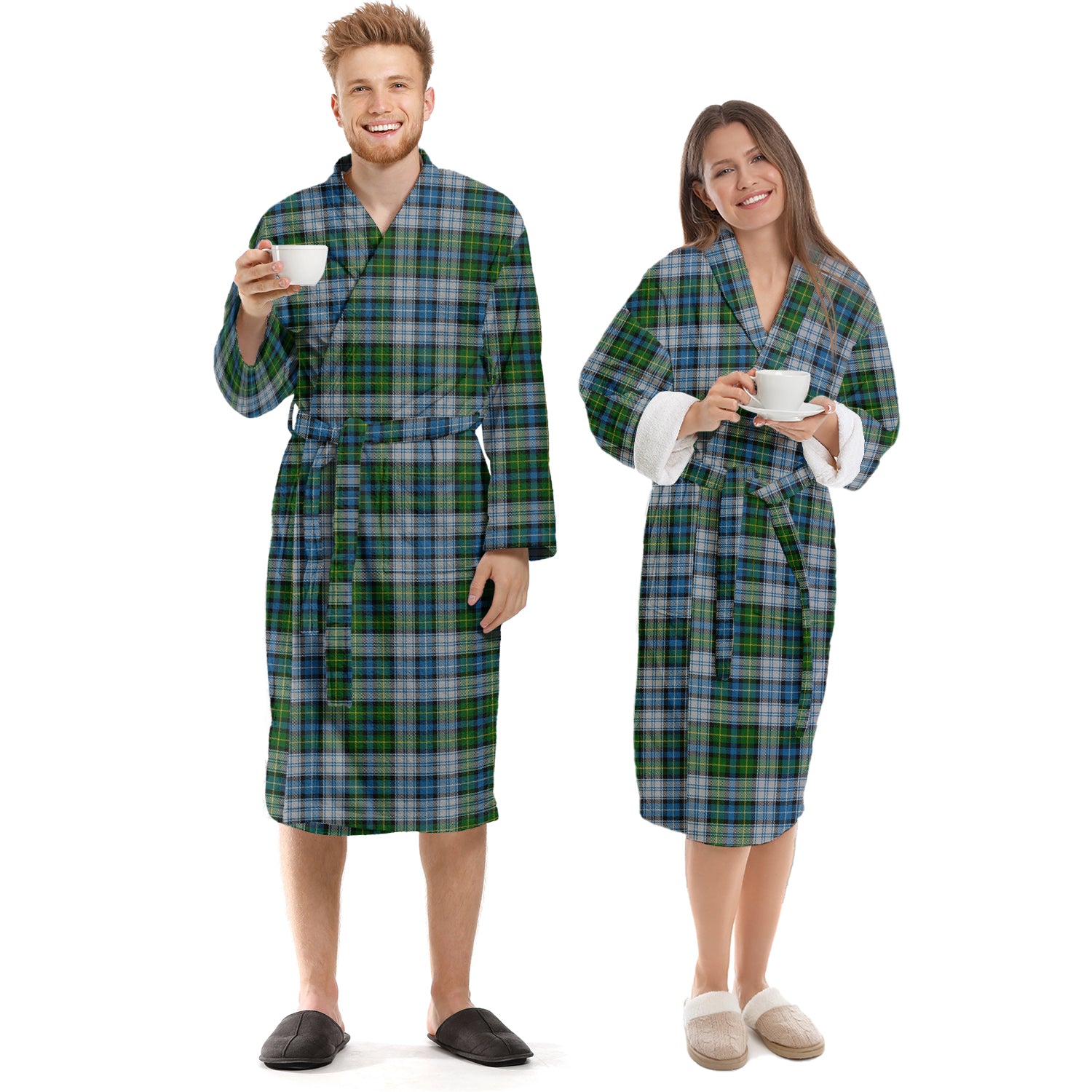 MacNeil (McNeil) Tartan Bathrobe Unisex S - Tartan Vibes Clothing