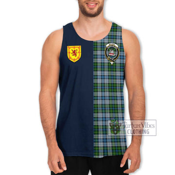 MacNeil (McNeil) Tartan Men's Tank Top Alba with Scottish Lion Royal Arm Half Style