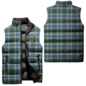 MacNeil (McNeil) Tartan Sleeveless Puffer Jacket with Family Crest