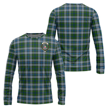 MacNeil (McNeil) Tartan Long Sleeve T-Shirt with Family Crest