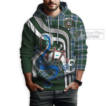 MacNeil (McNeil) Tartan Hoodie with Epic Bagpipe Style