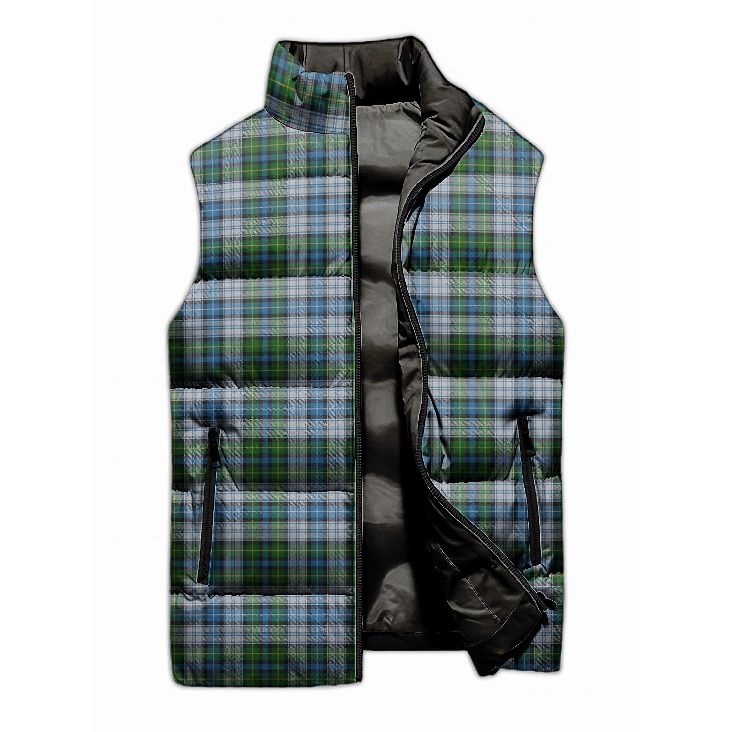 MacNeil Dress Tartan Sleeveless Puffer Jacket - Tartanvibesclothing