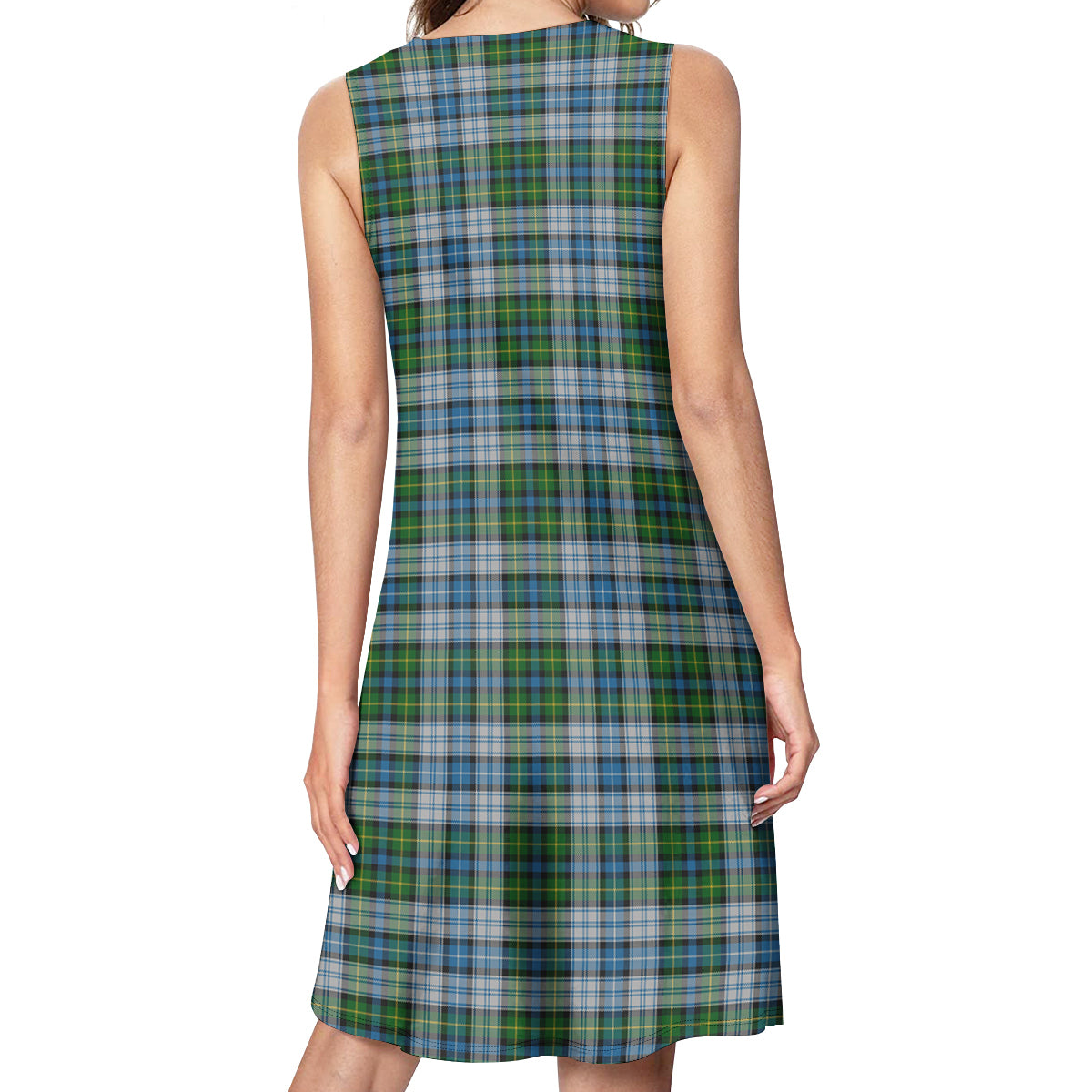 MacNeil Dress Tartan Womens Casual Dresses - Tartanvibesclothing