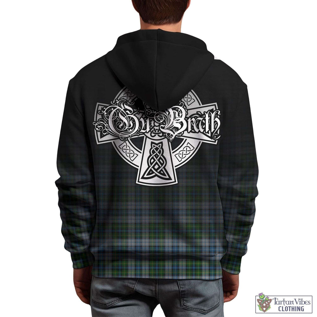 Tartan Vibes Clothing MacNeil Dress Tartan Hoodie Featuring Alba Gu Brath Family Crest Celtic Inspired