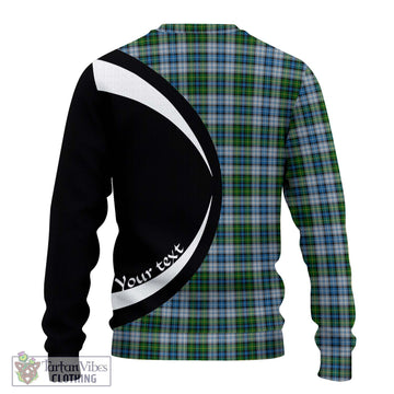 MacNeil (McNeil) Tartan Ugly Sweater with Family Crest Circle Style