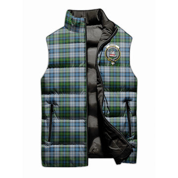 MacNeil (McNeil) Tartan Sleeveless Puffer Jacket with Family Crest