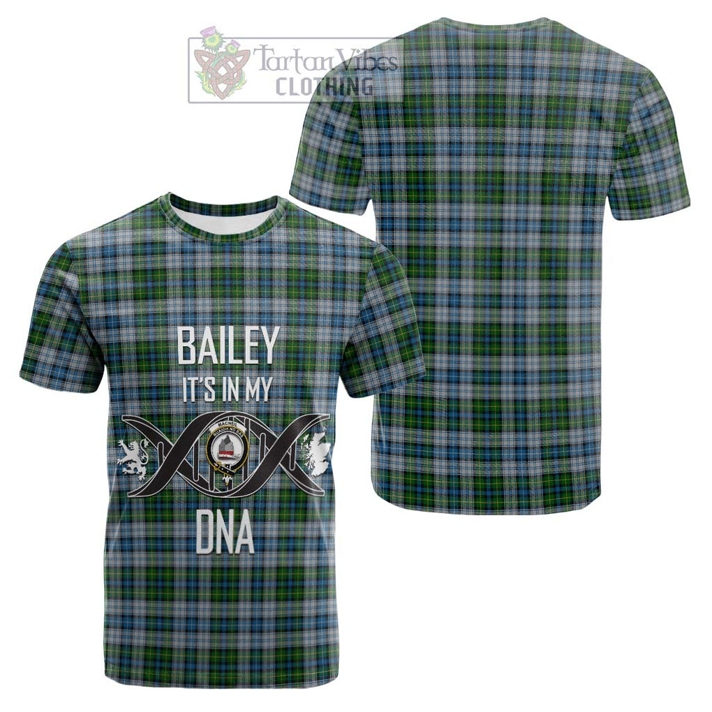 Tartan Vibes Clothing MacNeil Dress Tartan Cotton T-shirt with Family Crest DNA In Me Style