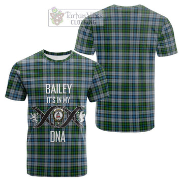 MacNeil (McNeil) Tartan Cotton T-shirt with Family Crest DNA In Me Style