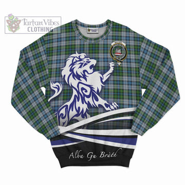 MacNeil (McNeil) Tartan Sweatshirt with Alba Gu Brath Regal Lion Emblem