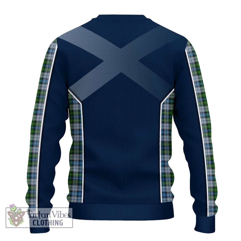 MacNeil (McNeil) Tartan Knitted Sweater with Family Crest and Lion Rampant Vibes Sport Style - Tartan Vibes Clothing