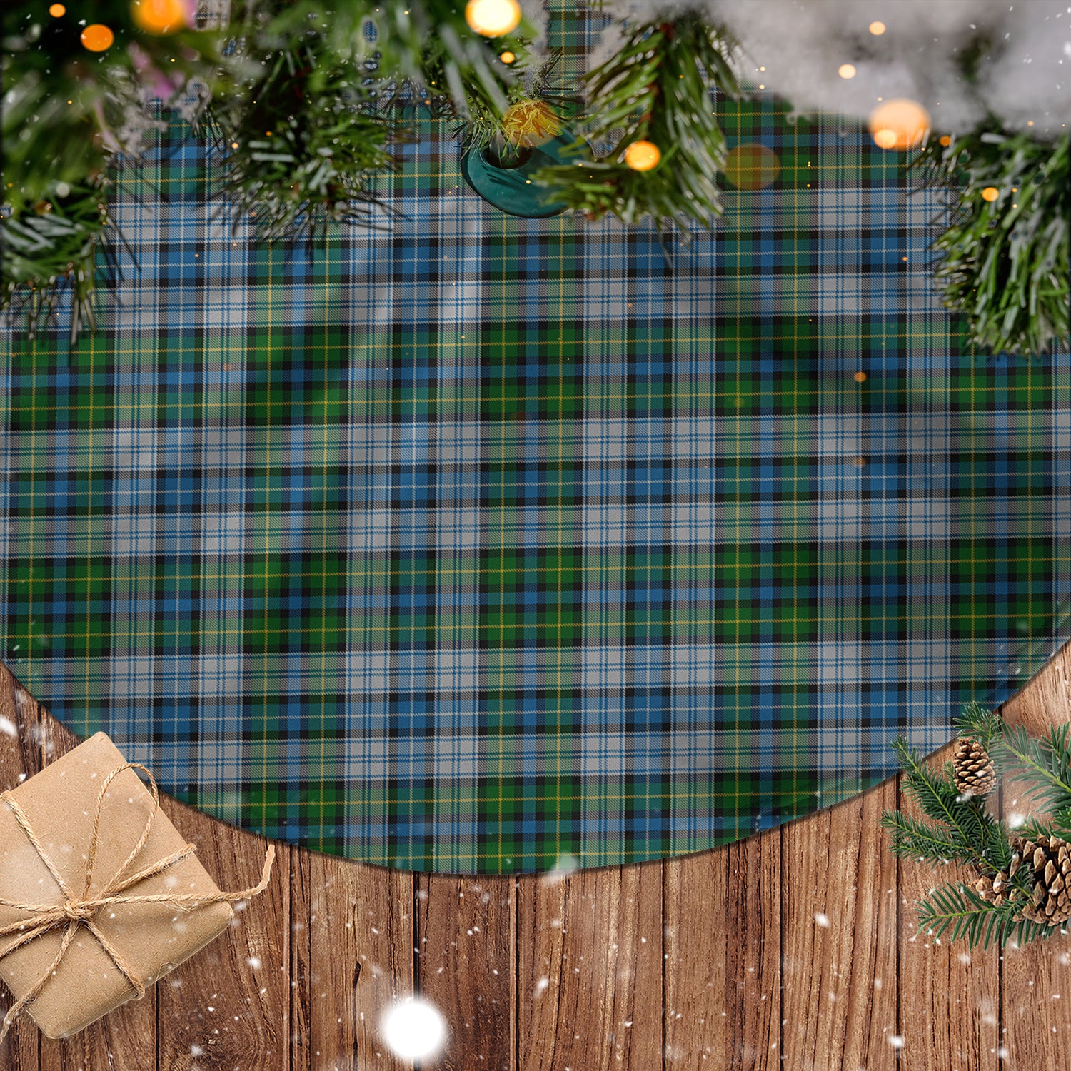 MacNeil Dress Tartan Christmas Tree Skirt - Tartanvibesclothing