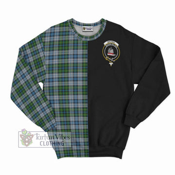 MacNeil (McNeil) Tartan Sweatshirt with Family Crest and Half Of Me Style