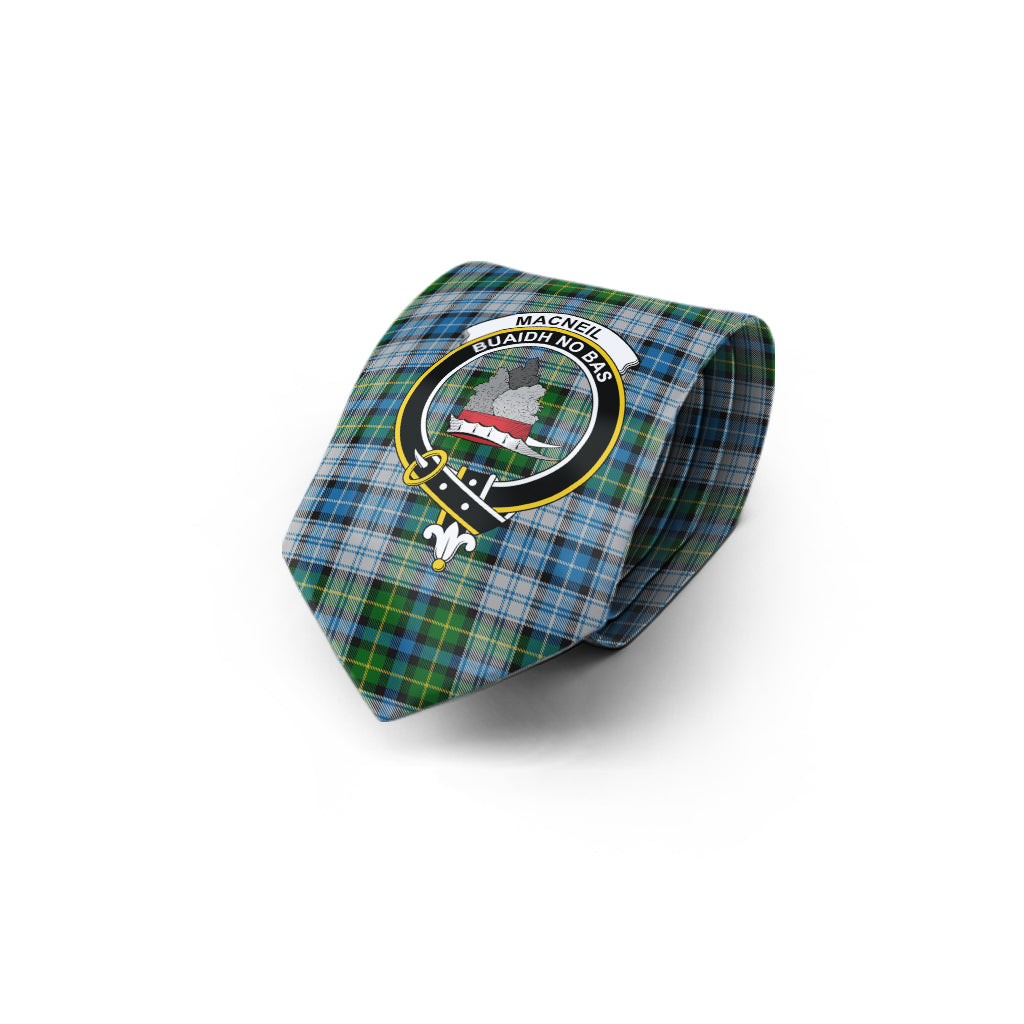 MacNeil (McNeil) Tartan Classic Necktie with Family Crest - Tartan Vibes Clothing