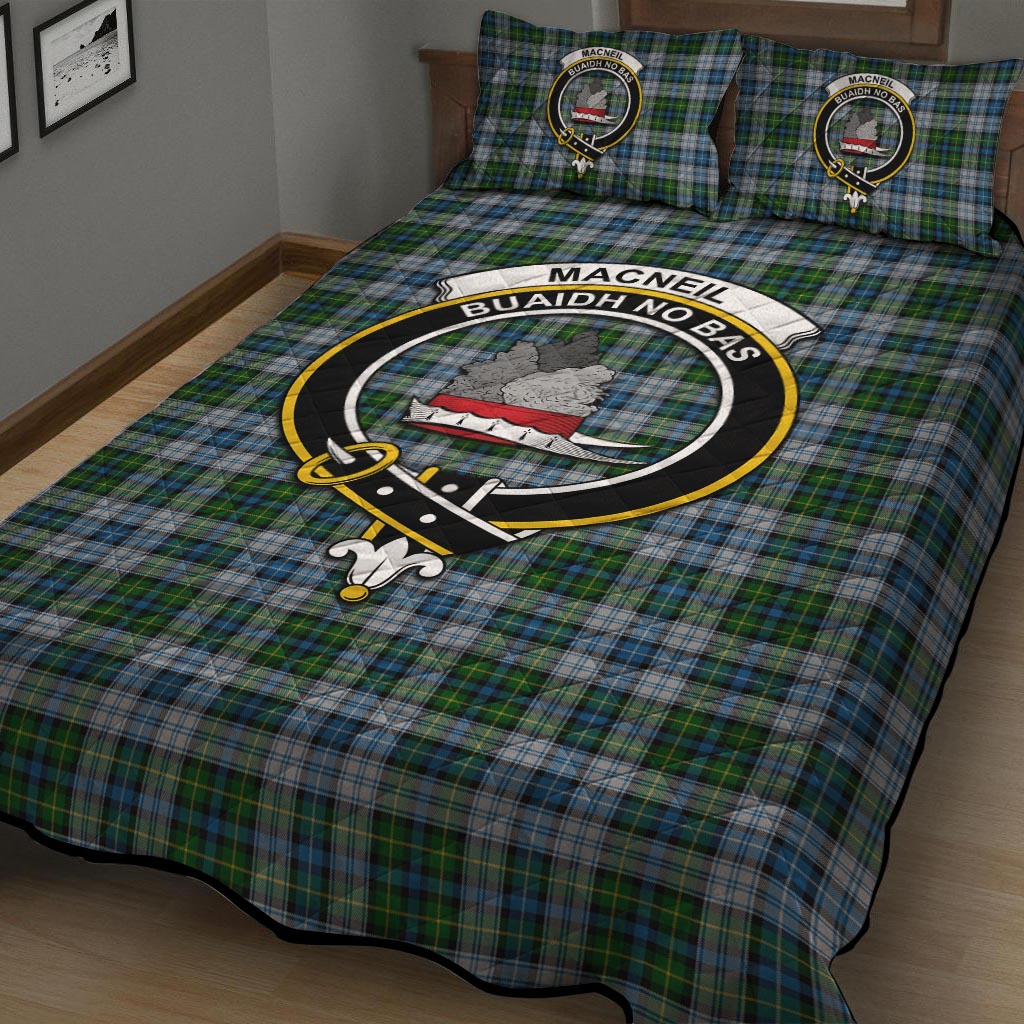 MacNeil (McNeil) Tartan Quilt Bed Set with Family Crest - Tartan Vibes Clothing