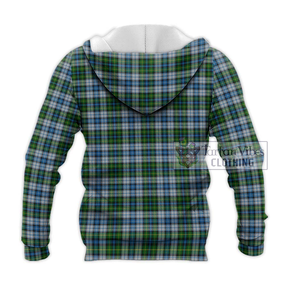 MacNeil (McNeil) Tartan Knitted Hoodie with Family Crest DNA In Me Style - Tartanvibesclothing Shop