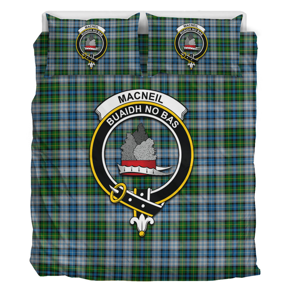 MacNeil (McNeil) Tartan Bedding Set with Family Crest - Tartan Vibes Clothing