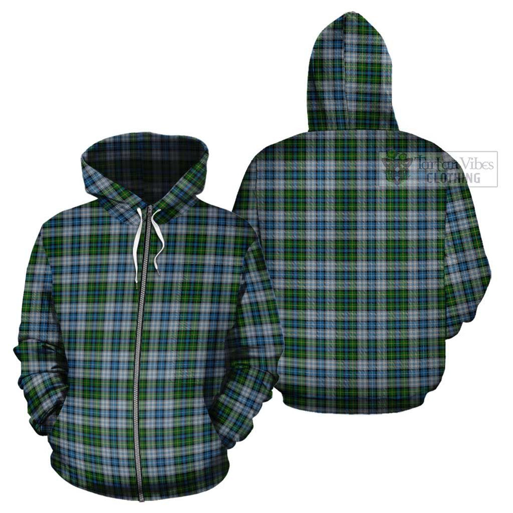 MacNeil (McNeil) Tartan Cotton Hoodie Zip Hoodie - Tartan Vibes Clothing