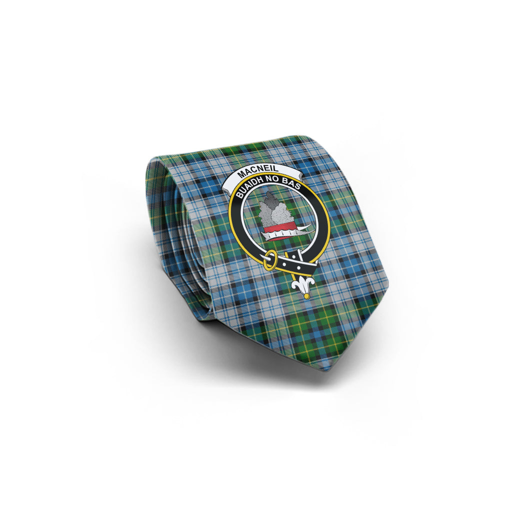 MacNeil (McNeil) Tartan Classic Necktie with Family Crest - Tartan Vibes Clothing