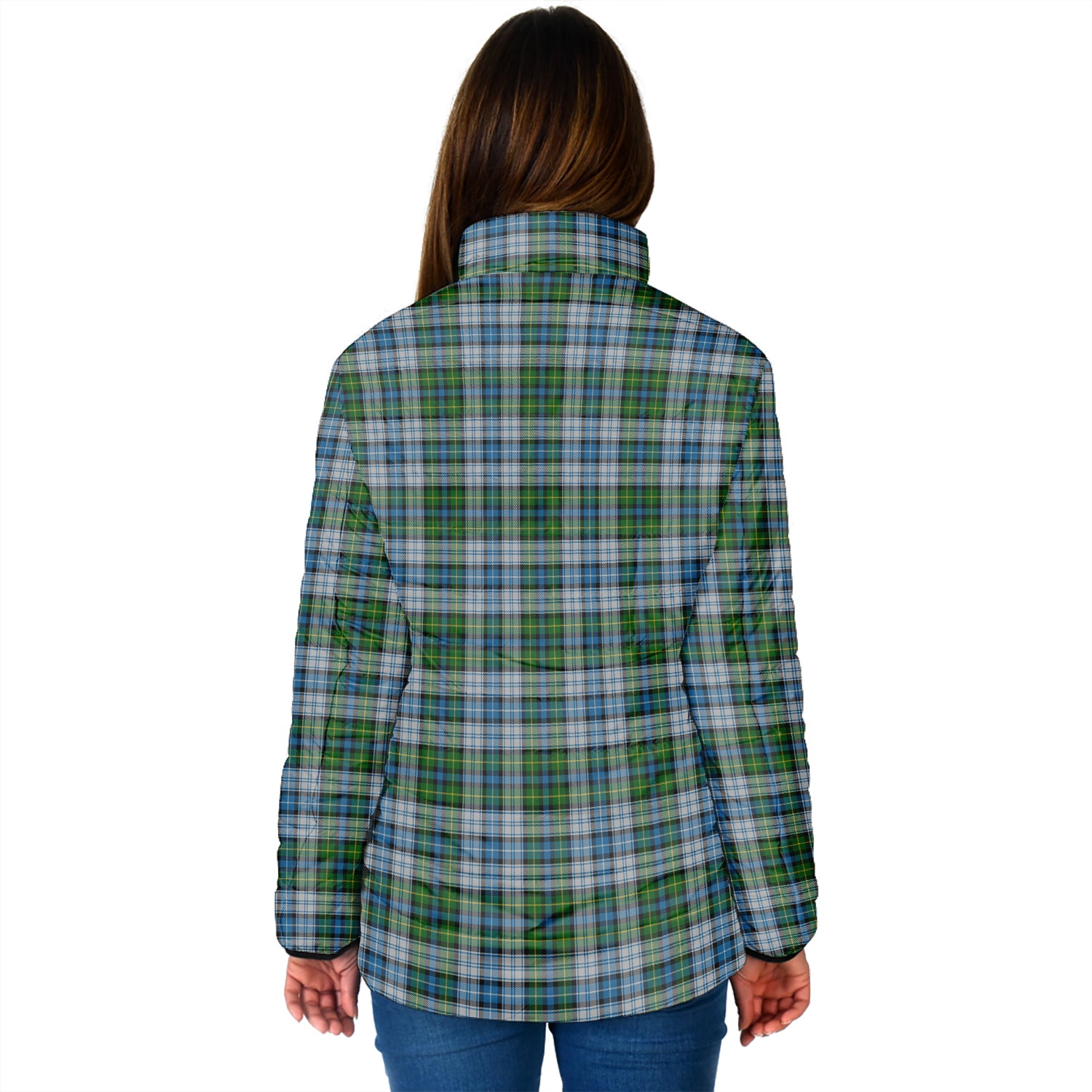 MacNeil (McNeil) Tartan Padded Jacket with Family Crest - Tartan Vibes Clothing