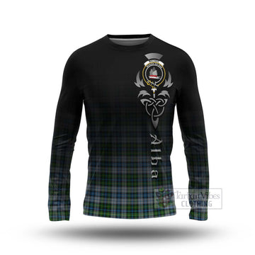 MacNeil (McNeil) Tartan Long Sleeve T-Shirt Featuring Alba Gu Brath Family Crest Celtic Inspired