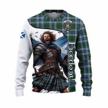 MacNeil (McNeil) Crest Tartan Knitted Sweater Inspired by the Freedom of Scottish Warrior