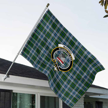 MacNeil (McNeil) Tartan House Flag with Family Crest House Flag - Tartan Vibes Clothing