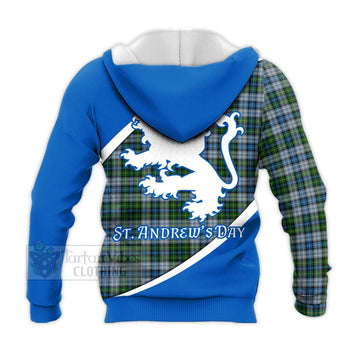 MacNeil (McNeil) Family Crest Tartan Knitted Hoodie Celebrate Saint Andrew's Day in Style