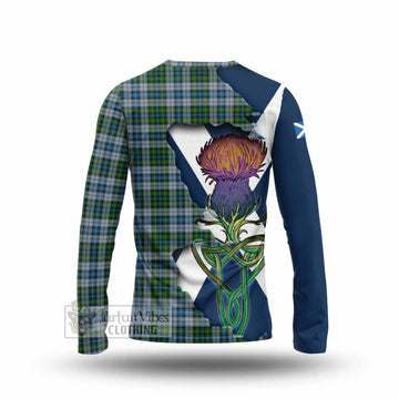 MacNeil (McNeil) Tartan Family Crest Long Sleeve T-Shirt Scottish Thistle Celtic Inspired - Tartan Vibes Clothing