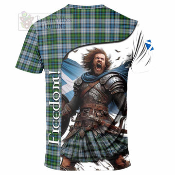 MacNeil (McNeil) Crest Tartan T-Shirt Inspired by the Freedom of Scottish Warrior