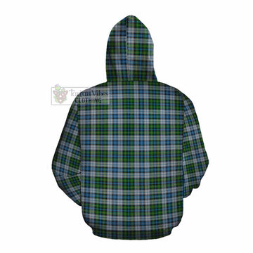 MacNeil (McNeil) Tartan Cotton Hoodie with Family Crest DNA In Me Style