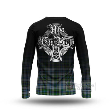 MacNeil (McNeil) Tartan Long Sleeve T-Shirt Featuring Alba Gu Brath Family Crest Celtic Inspired