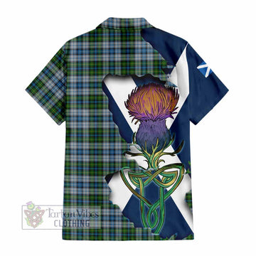 MacNeil (McNeil) Tartan Family Crest Hawaiian Shirt Scottish Thistle Celtic Inspired - Tartan Vibes Clothing